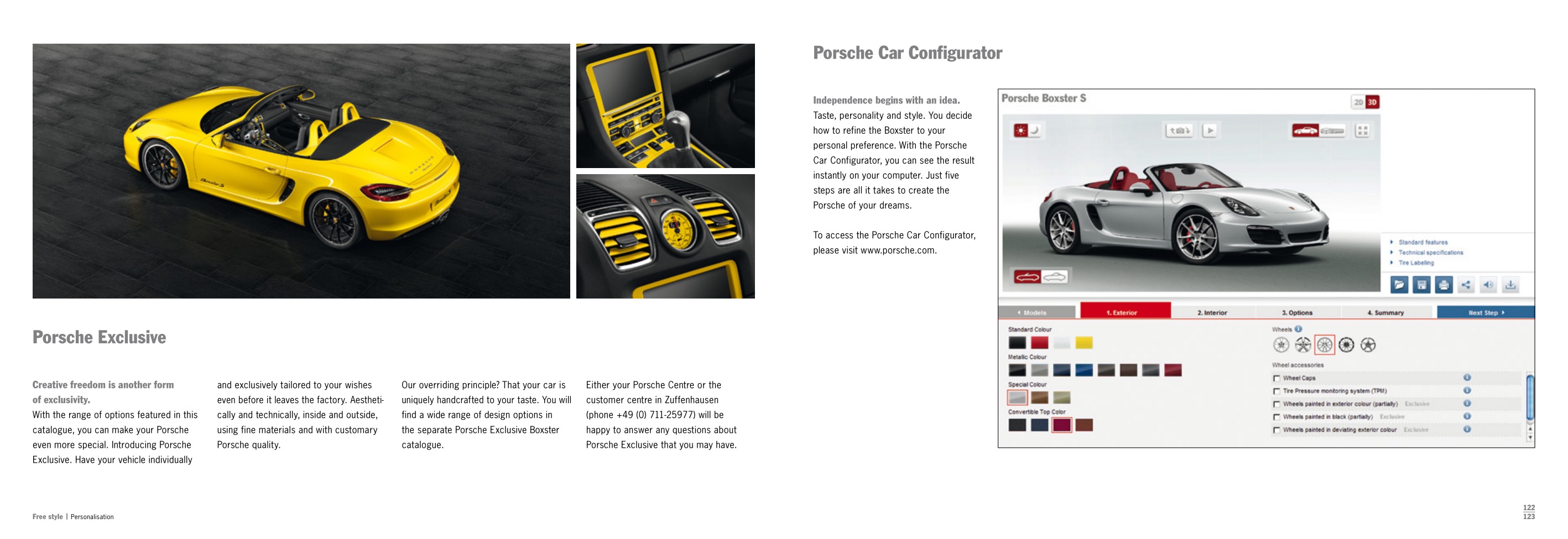 2013 Porsche Boxster Brochure Page 43